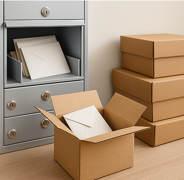 Professional mail & package handling